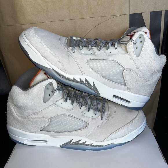 NEW Nike Air Jordan 5 Retro SE Craft \'Light Orewood Brown\' FD9222-180 Size 18 main image 5